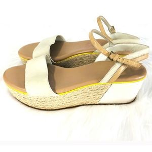 Cole Haan platform espadrille sandals